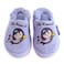 Milk&amp;Moo Little Mermaid Kids House Slippers, %100 Cotton Bath and House Slippers, Washable, Soft and Absorbent Towel Fabric, Non-Slip Sole, Elastic Band, 4-5 Years Old, Purple