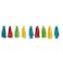 Unique- Rainbow Tissue Paper Tassel Garland 9ft