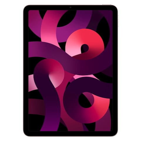 Apple iPad Air (5th Generation) Tablet, 64GB, Pink, 8GB, 10.9-Inch, 12 MP Camera, Liquid Retina Display, Wi-Fi Only