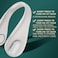 Yundan Portable Neck Fan, Hands Free Bladeless Fan Neck Fan For Women Men, 3 Speeds Personal Neckfan, Leafless, Rechargeable, Headphone Design, White