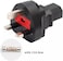IEC 320 C13 to UK plug AC Power Adapter with Fuse