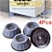 Lavish [ 4- Piece] Anti Vibration Feet Pads Rubber Mat Slipstop Silent Universal Washing Machine Refrigerator Furniture Fixed Raiser Dampers