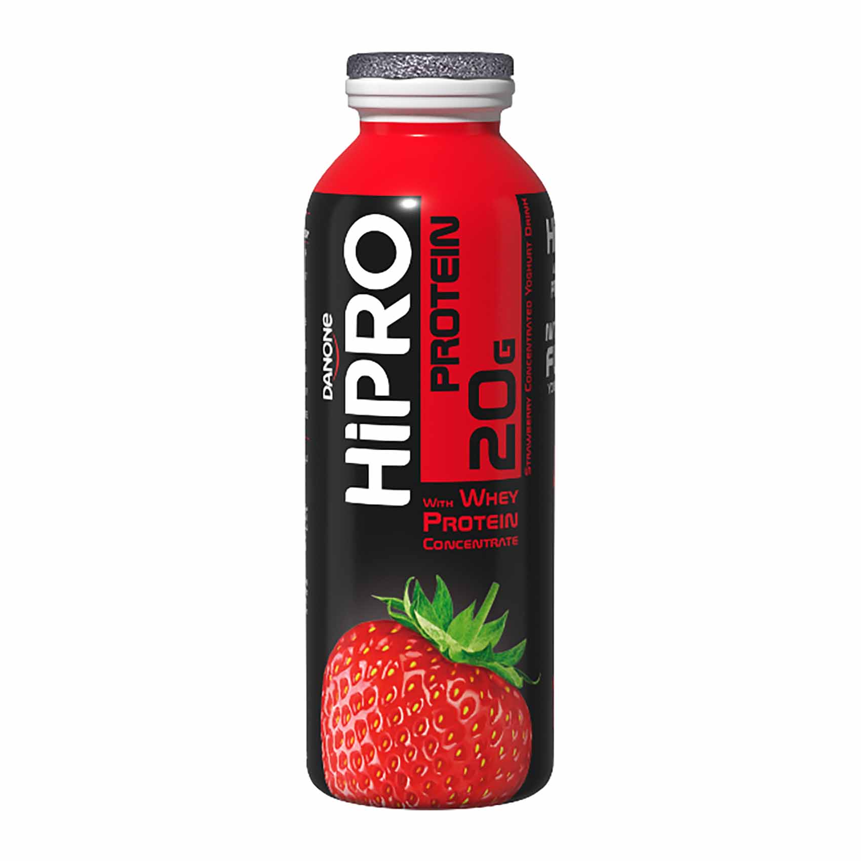 Danone HiPRO Yoghurt Drink - Strawberry - 260 gram