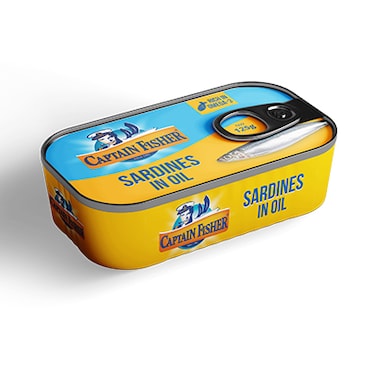 Captain Fisher Sardine In Oil 125GR