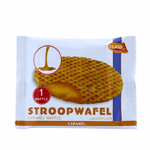 Buy Class A Caramel Stroopwafel - 30 gram in Egypt