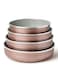Dessini 4-Piece Bakeware Pan Set Purple Pan 1 (1X24), Pan 2 (1X26), Pan 3 (1X28), Pan 4 (1X30)Cm