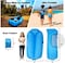 Portable Inflatable Air Bed Sofa Outdoor Beach Camping Sleeping Bag Couch Lounger Chair Sleeping Bag Air Chair for Travelling, Camping, Hiking and Beach Parties