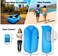 Portable Inflatable Air Bed Sofa Outdoor Beach Camping Sleeping Bag Couch Lounger Chair Sleeping Bag Air Chair for Travelling, Camping, Hiking and Beach Parties