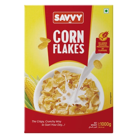 Savvy Corn Flakes 1000g