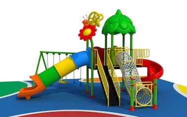 Buy Rainbow Toys, Outdoor Children Playground Garden Fitness