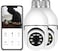 E World Unbox Happiness Autosur 2 Pcs Light Bulb Security Camera, 2.4Ghz &amp; 5G Wifi Outdoor, 1080P E27 Light Socket Security Camera, Indoor 360 Home Security Cameras, Full Color Day And Night