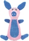 Plush Pet Squeakz Ely, Baby Piggie, Papa Piggie Dog Small Toy - Multicolor &amp; Design - 2pc