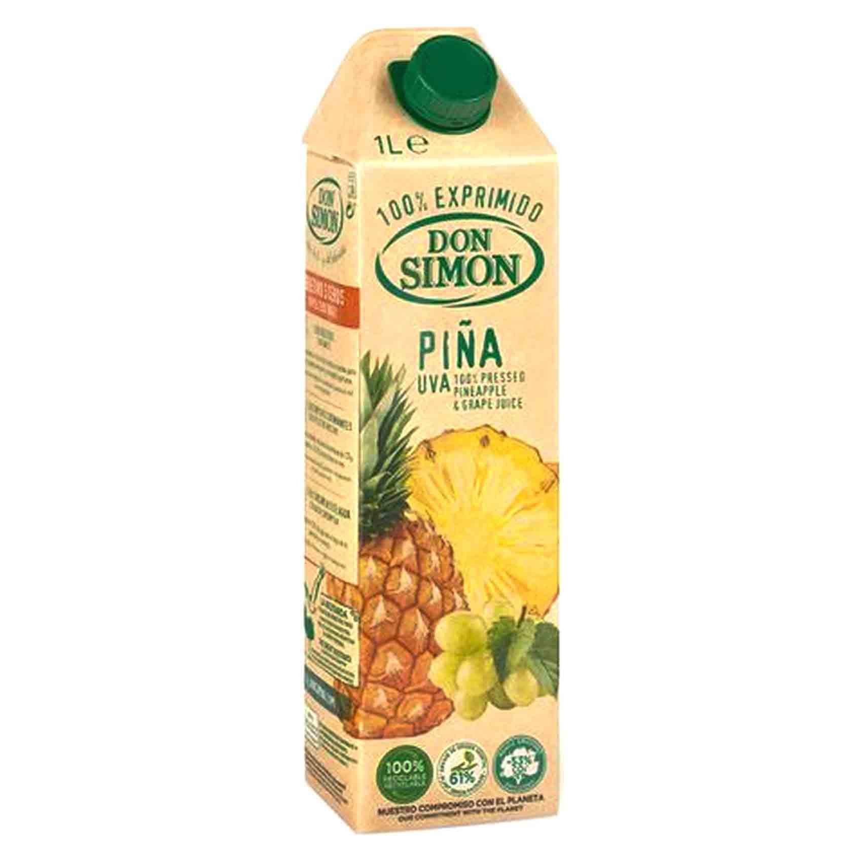 Pinapple Simoi Buy Don Simon Pineapple 100% Juice, 1L Online | Carrefour UAE