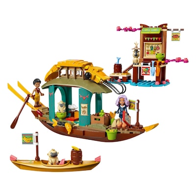 LEGO 43185 Disney Raya And The Last Dragon Boun's Boat Building Toy Set 6+ Years 247 Pieces