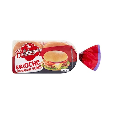لا بولانجير خبز بريوش برغر 200 غرام