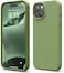 elago Liquid Silicone for iPhone 15 case cover Full Body Protection, Shockproof, Slim, Anti-Scratch Soft Microfiber Lining - Cedar Green