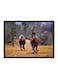 Spoil Your Wall Horse Poster With Frame Brown/Green/Yellow 55x40cm