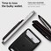 Spigen Rugged Armor (MagFit) Magnetic Wallet Card Holder 2-Cards designed for MagSafe Compatible with iPhone 15 iPhone 14 iPhone 13 and iPhone 12 Models - Matte Black