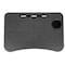 LINGWEI Foldable Laptop Table Bed Table Bed Tray  Laptop Desk Reading Table Stand Portable Lap Desk Notebook Stand Laptop Stand with Ipad and Cup Holder Black
