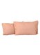 Princes 2-Piece 180 Thread Count Plain Dyed Pillow Cases 50X75cm Cotton Blend, , Chocolate