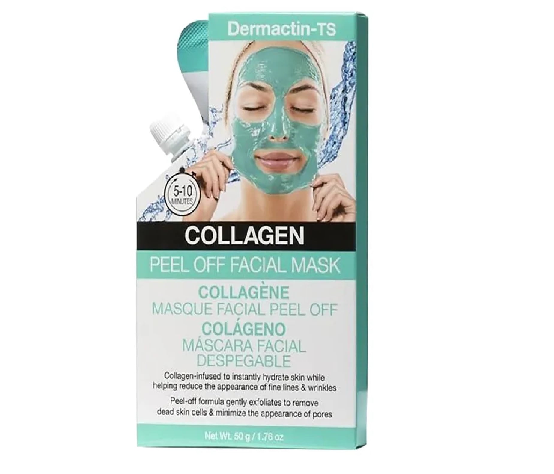 Buy Dermactin Ts Collagen Peel Off Facial Mask 50G: 00582 Online ...