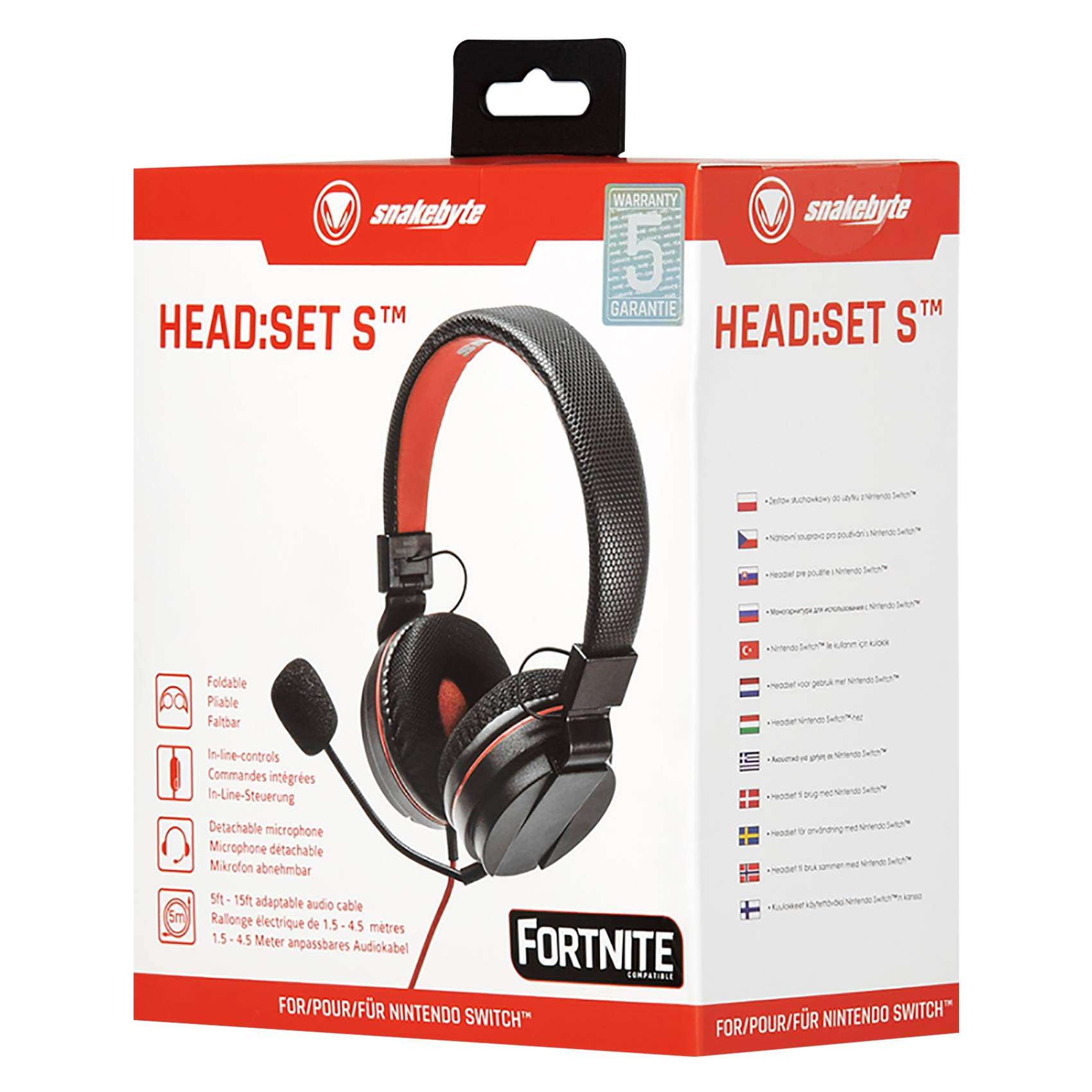 سنيك بايت Snakebyte Headset Nintendo Switch