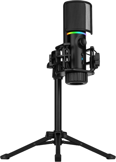 Streamplify MIC Microphone Tripod Inside, RGB, 2 Audio Modes
MIC-48-RGB-TP-BK
