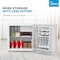 Midea 50L Single Door Refrigerator with Reversible Door, 2l Bottle Rack, Smart Design with Recessed Handle with Lock, Best Compact Small Fridge For Mini Bar, Room Or Office, MDRD86FGE01