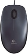 Logitech M90 USB Wired Mouse - Black