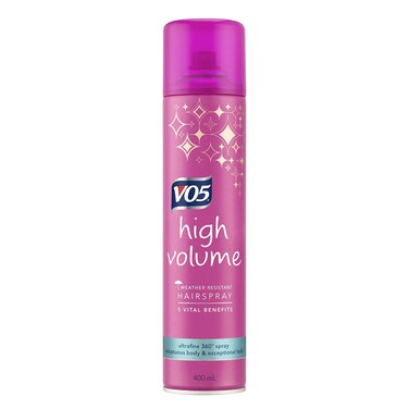 VO5 Strong Hold Hair Spray 400ml