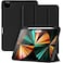 TRON Case For iPad Pro 11 Inch 4th/3rd/2nd Generation (2022/2021/2020) with Pencil Holder, Slim Trifold Cover with Soft TPU Back for iPad 11 Case, Support 2nd Gen Pencil Charging, Black