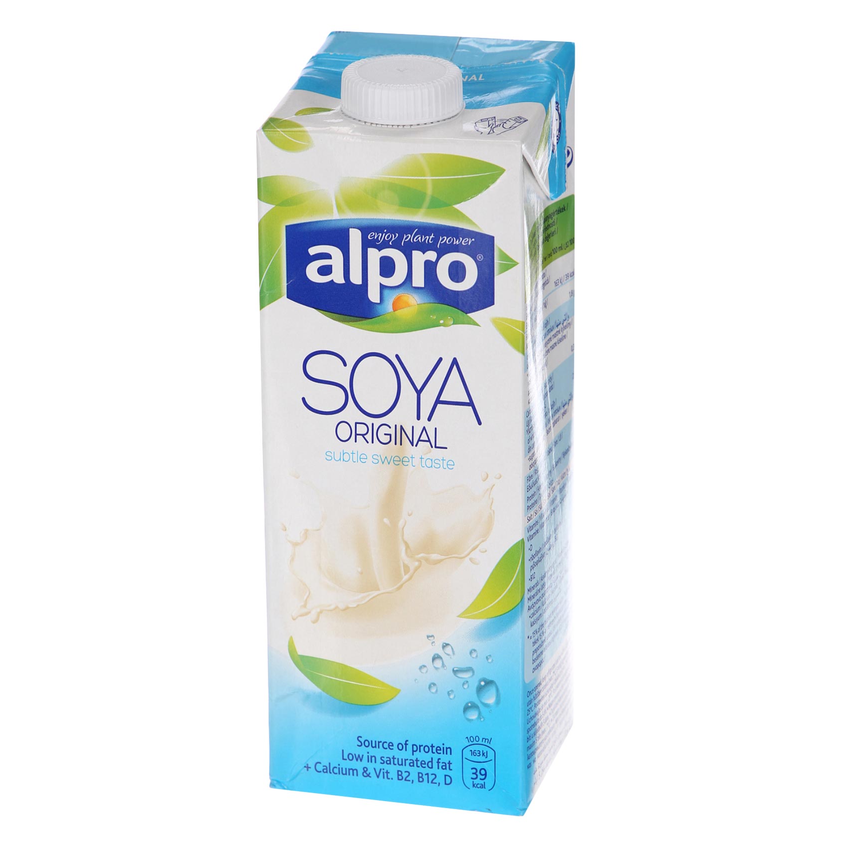 Alpro Soya Original Calc + Sweetened Blue 1L