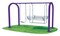 RBWTOYS New Outdoor Swing Series  with Premium Metal, Playset for Kids.  RW-13101.  300x125x220cm