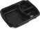 Go2Camps Alsaqer [20 Pack] 3 Section Black Base With Lids Food Storage Container, Disposable Food Container , Meal Preparation Containers , Lunch Boxes Microwave , Freezer Safe (3 Compartment)