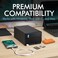 LaCie 2big Dock 32TB External Desk Hard Drive HDD - Thunderbolt and USB4 Compatibility, Data Recovery for Mac and PC (STLG32000400)