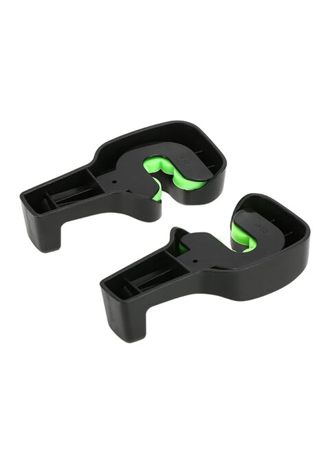 Generic - 2-Piece Car Back Seat Hooks Clips