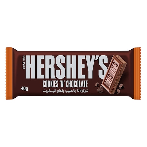 Hershey&#39;s Cookies N Chocolate Bar 40g