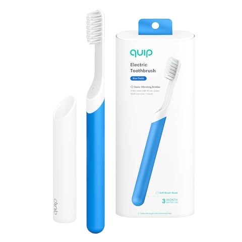 QUIP ADULT ELECTRIC TOOTHBRUSH BLUE