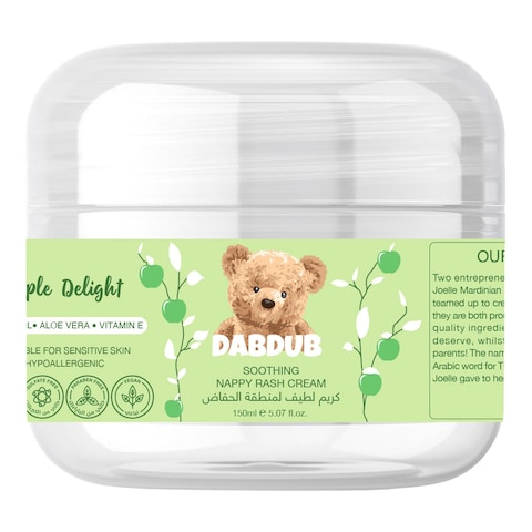 Dabdub Soothing Nappy Rash Cream White 150ml
