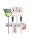 Generic Wall Mounted Mop And Broom Holder Grey