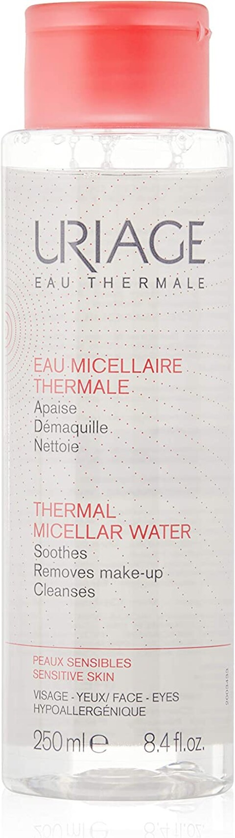 Uriage Thermal Micellar Water, Sensitive Skin For Unisex 8.4 OZ Cleanser