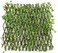 Generic Expandable Wicker Large Fence With Faux Plants (120Cm Height)