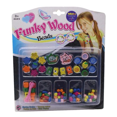 FUNKY WOOD BEADS XY9002