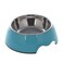 Nutrapet Melamine Round Bowl Sky Blue M:17.5 * 6.5Cms 350/ml11.8oz