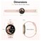 Round Full Touch Screen Bluetooth And Heart Tracker Smart watch Gold