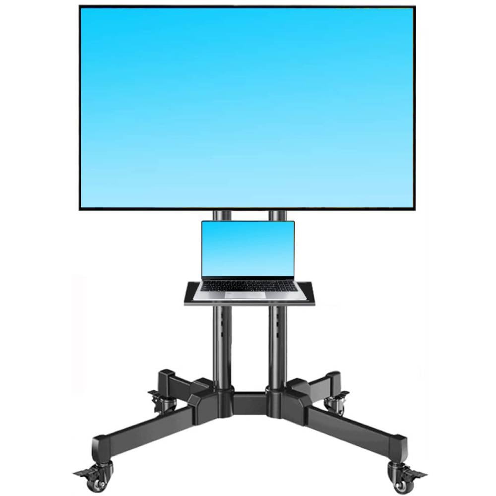 genne Genne Rolling Tv Stand
