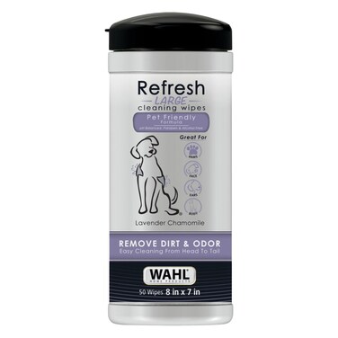 Wahl Refresh Lavender Cleaning Wipes 50 Pieces