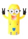 Generic Minions Design Toothbrush Holder With Automatic Toothpaste Dispenser And Brush Cup Yellow 19X8X6.2Centimeter