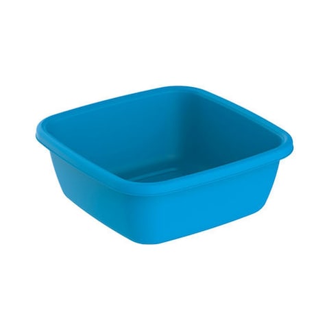 Cosmoplast Square Basin Tub IFHHBS001LB Light Blue 6L