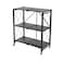 3 Tier Floor Kitchen Storage Shelf Cabinet with wheels Bathroom Kitchen Accessories Tools Shelf Rack